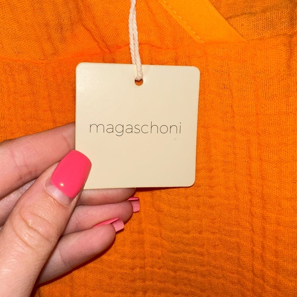 Midi Orange Sundress with Pockets - NWT - Picture 5 of 9